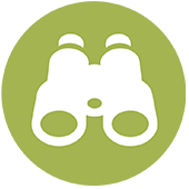 Icon of binoculars for Community Needs Assessment