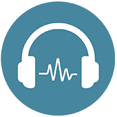 Icon of earphones for Audio Courses
